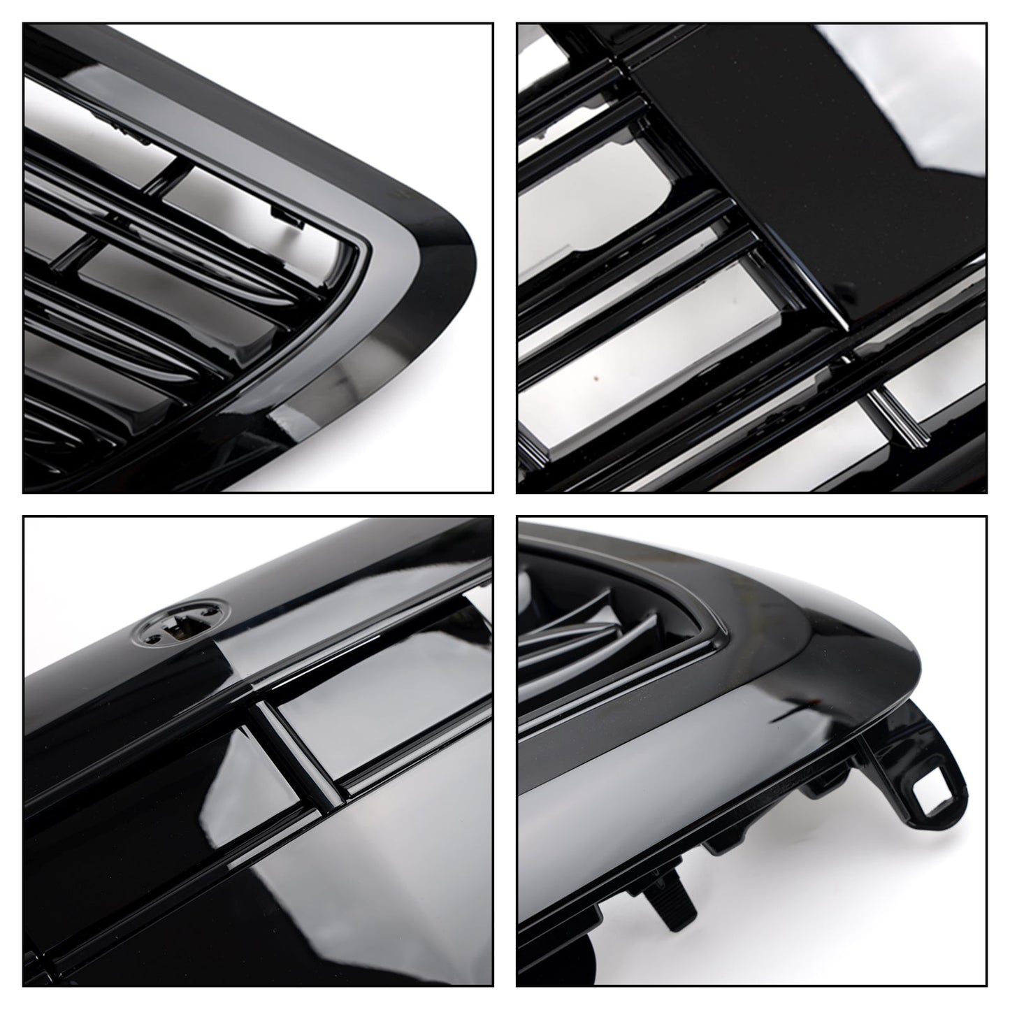 2014-2020 Mercedes-Benz S-class W222 Black Grille Front Bumper Replacement Grill W/ ACC