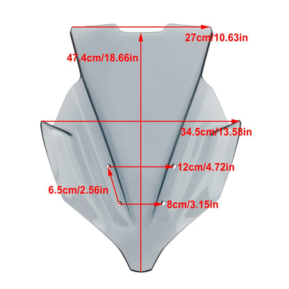 ABS Motorcycle Windshield WindScreen fit for YAMAHA MT 10 MT-10 2022