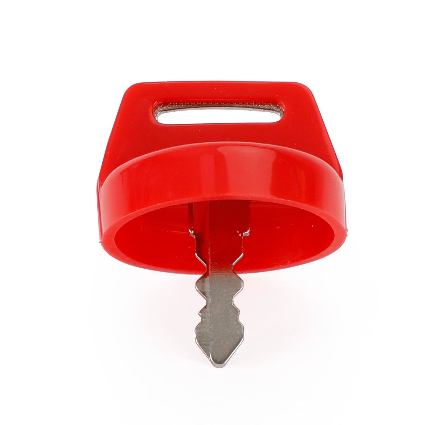 Lot de 2 caches de clé de contact rouges avec écrou pour Polaris RZR XP 570 800 900 1000 5433534