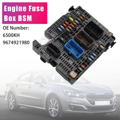 6500KH 9674921980 Z03 Engine BSM Control Unit Fuse Box For Peugeot 508 Citroen