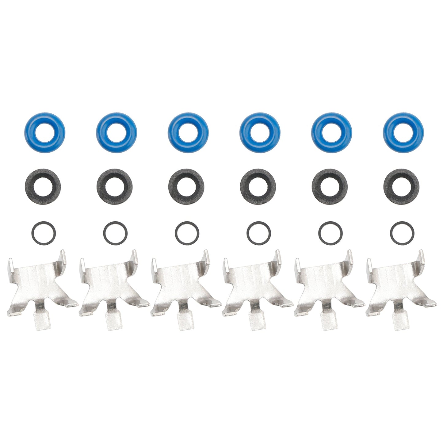 Kit de joint de réparation d'injecteur de carburant 6 pièces pour Ford F150 3,5 L Turbo EcoBoost 2011-2016 BL3Z9F593B CM5202