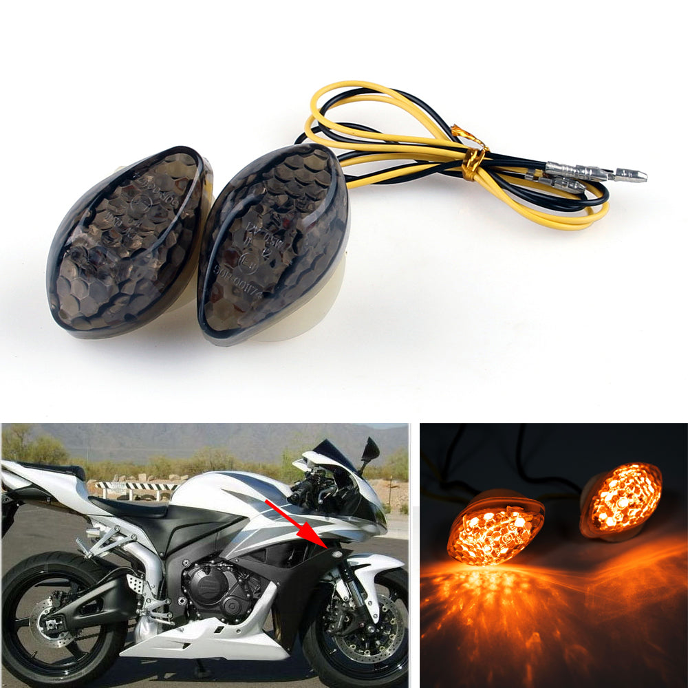 Clignotants LED F4 pour Honda CBR 600 1000RR (04-13) et CBR954 (02-03) et CBR929 (02-03)