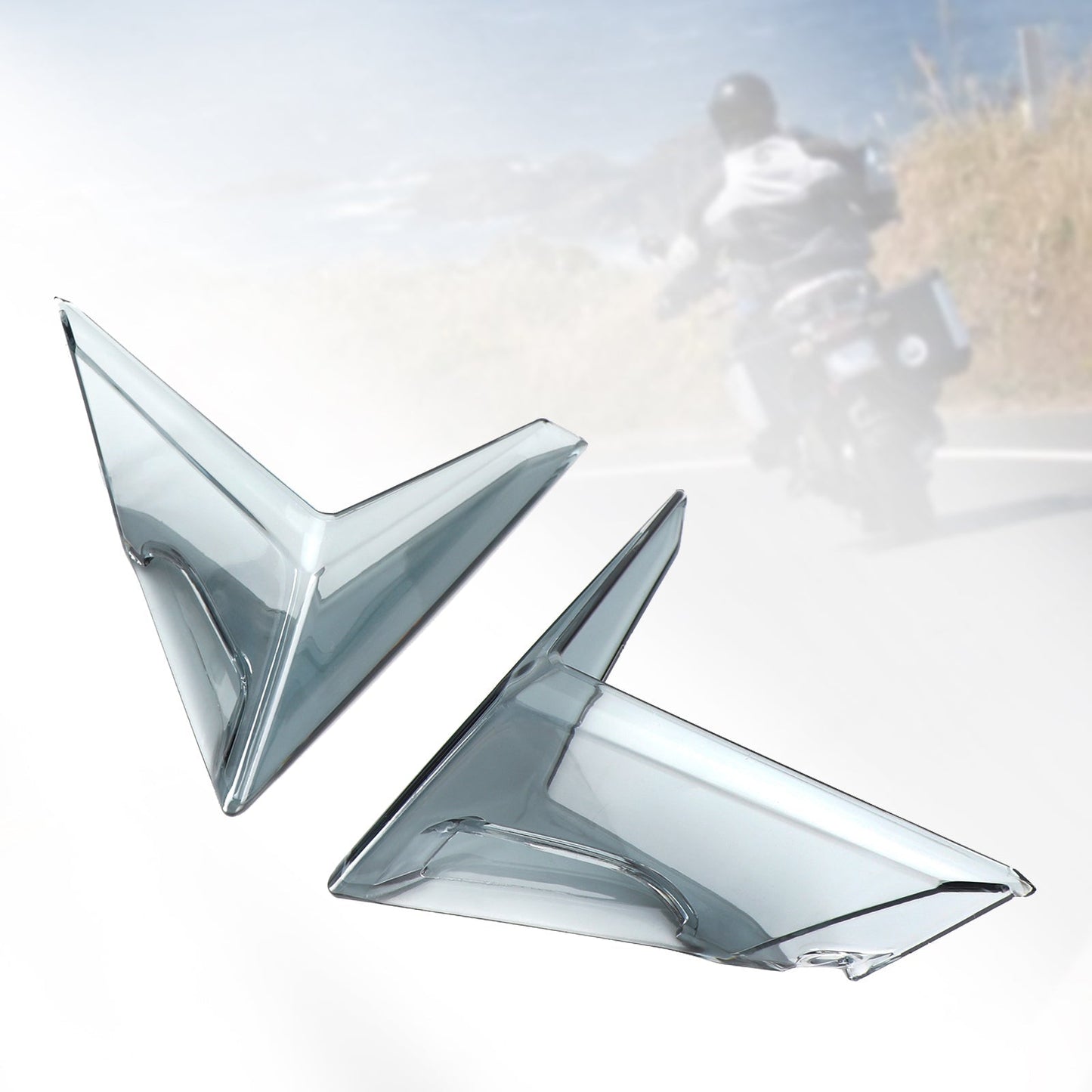 Ailettes de déflecteur d'aile latérale de carénage supérieur pour Honda Forza 750 2021-2022