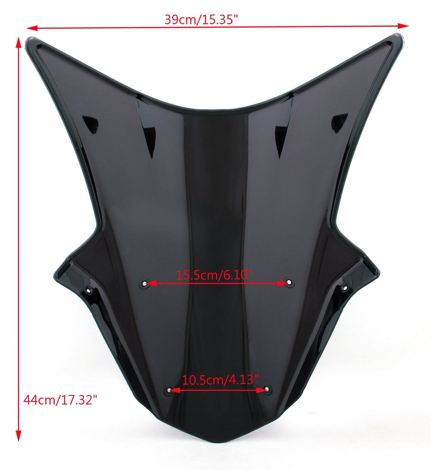 Pare-brise à double bulle pour Kawasaki ZX10R ZX 10R 2011-2015