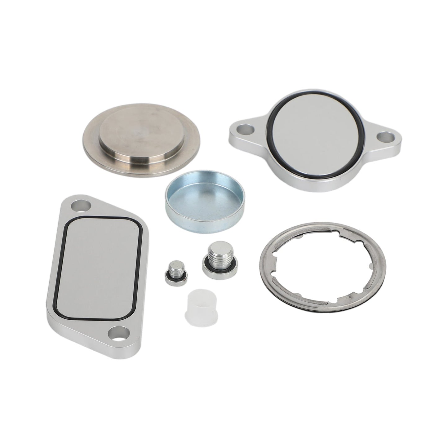 07-10 ISX CM871 EGR Plug Kit Stage 2 Plates and Plugs Aluminum