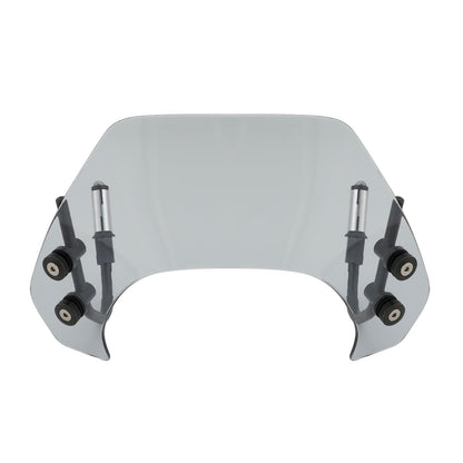 Short Motorcycle Windshield WindScreen fit for Vespa Sprint 150 2016-2021