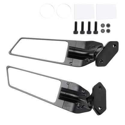 2019-2021 Kawasaki Ninja 125 650CNC Aluminum Winglet Mirror Wing Mirror
