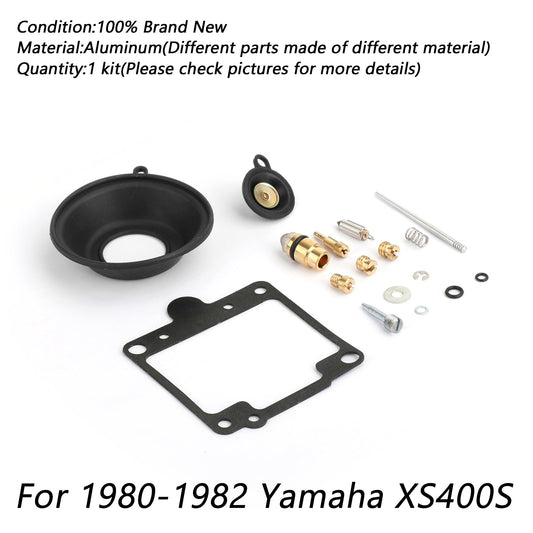 Kit de réparation et de reconstruction de carburateur Yamaha pour Yamaha XS400S 1980-1982