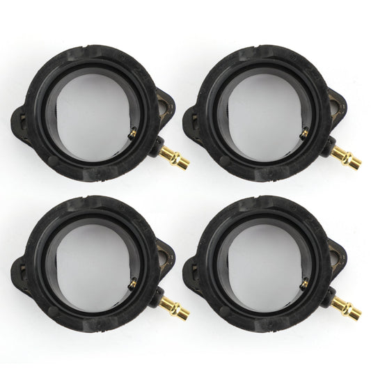 Soufflet de collecteur d'admission de carburateur 4 pièces pour Kawasaki ZX1100 Ninja ZX-11 1990-2001