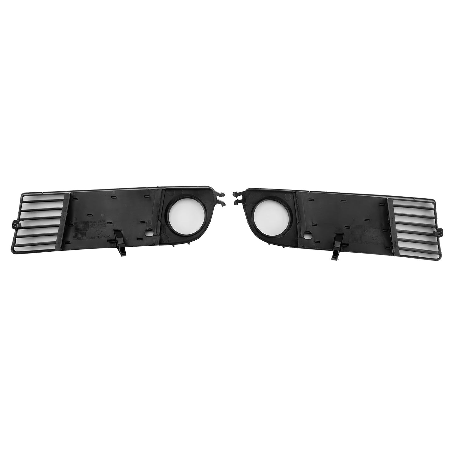 1998-2001 2PCS Front Lower Bumper Fog Light Cover Grille Fit Audi A6 C5