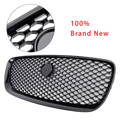 2016-2020 Jaguar F-PACE X761 Gloss Black Grille Front Bumper Replacement Mesh Grill