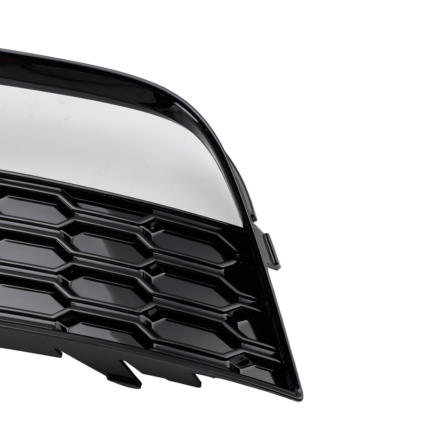 2012-2016 2PCS Front Bumper Fog Light Cover Grille Grill Fit Audi A3