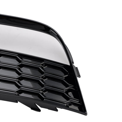 2012-2016 2PCS Front Bumper Fog Light Cover Grille Grill Fit Audi A3