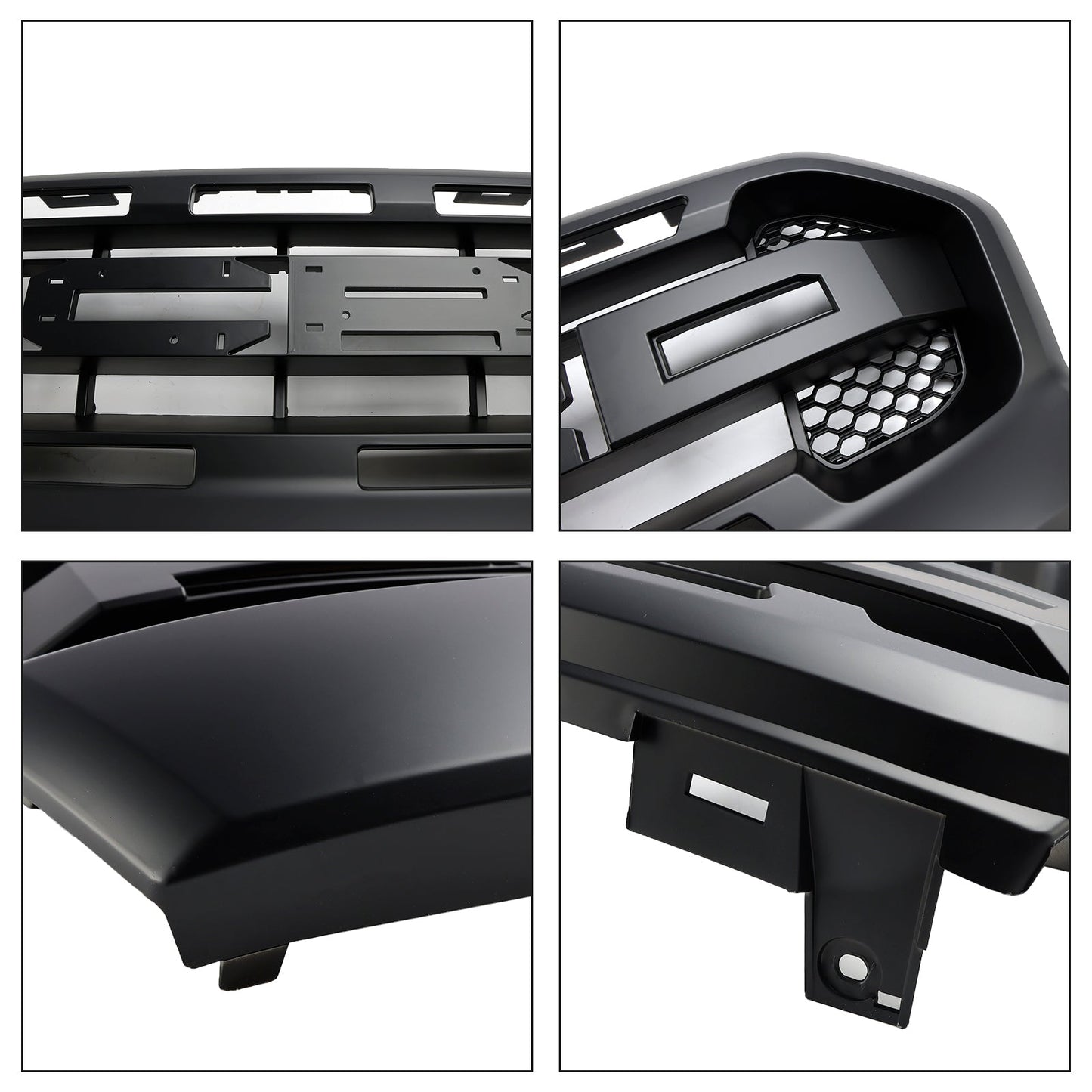 Raptor Style Front Bumper Grill Grille Fit Ford Ranger 2015-2019 T7 W/LED