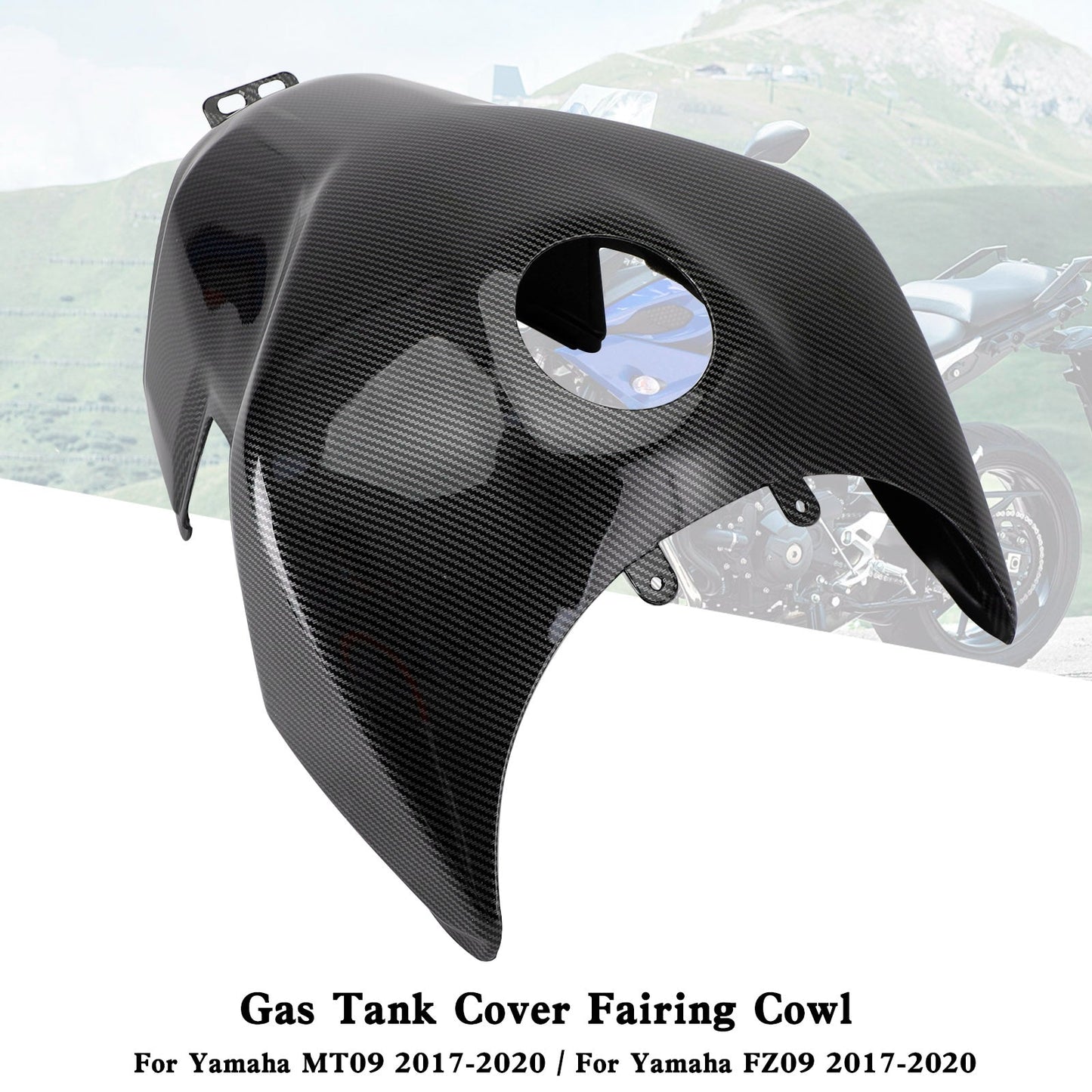 Gas Tank Cover Trim Fairing Cowl For For Yamaha MT-09 MT09 FZ09 2017-2020