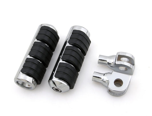 Repose-pieds avant Suzuki, noirs, pour Suzuki Marauder 1600 Boulevard M95 (avant) 2004-2006