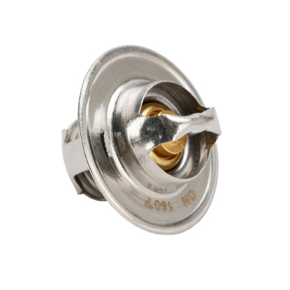 1987-1997 Mercruiser 350 MAG Serial Range: 0B525982-0F600999 Thermostat Kit 160??With Plastic Sleeve 807252Q5 807252T10