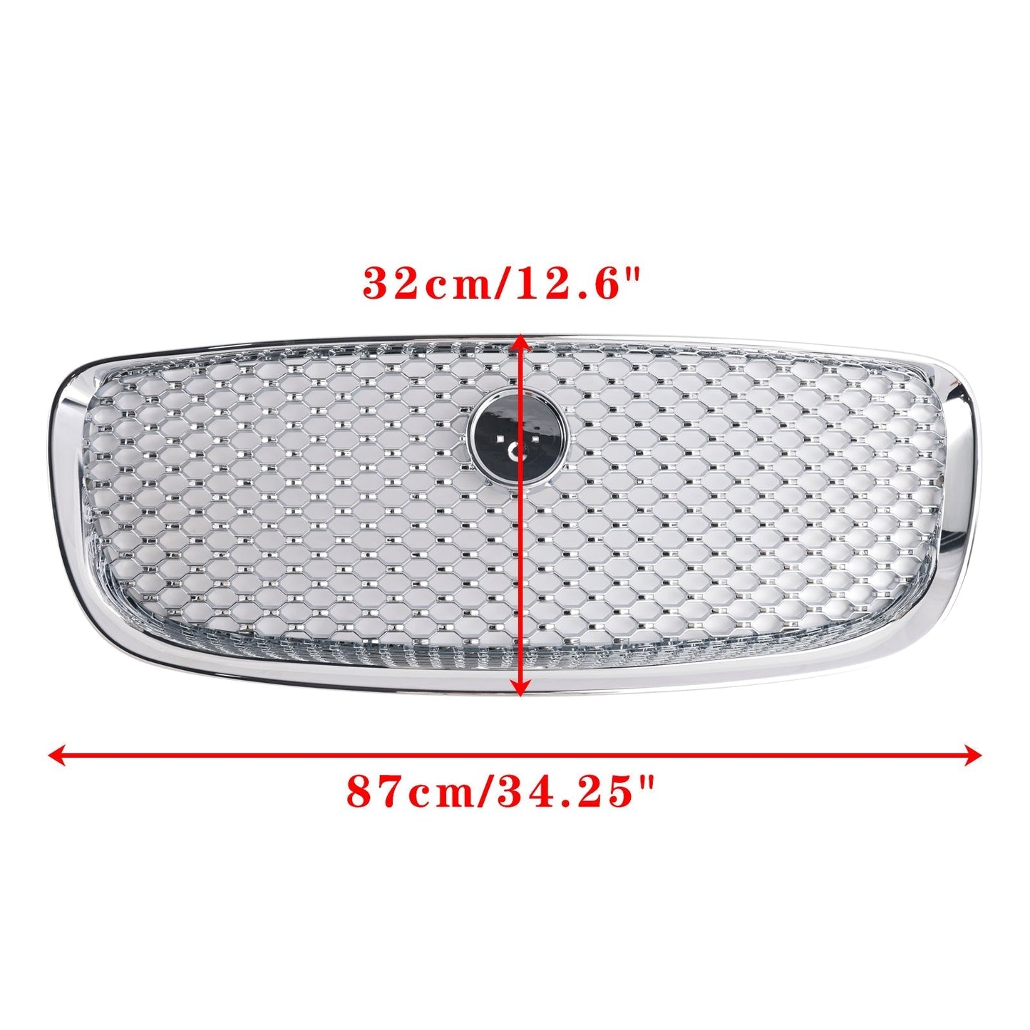 2016-2020 Jaguar F-Pace X761 Chrome Front Bumper Grill Grille