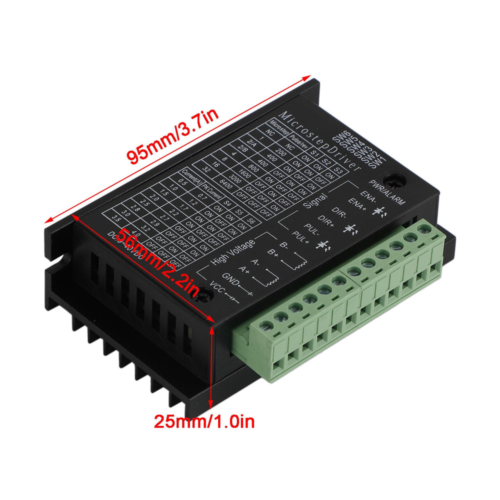 Nema 17 Nema 23 42/57/86 Motor Stepper Motor Driver TB6600 4A DC9-40V