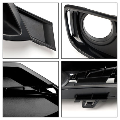 2014-2015 BMW 3 Series 328d 328d xDrive 2PCS Front Bumper Fog Light Grille Covers