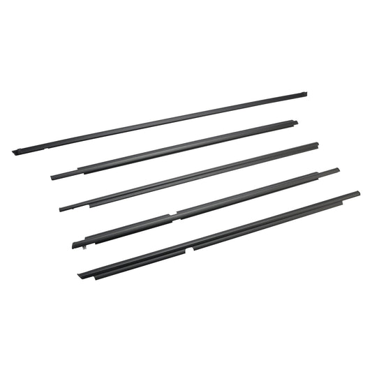 2003-2009 Toyota 4Runner 5Pcs Door Belt Molding Weatherstrips 68161-35060 68163-35030