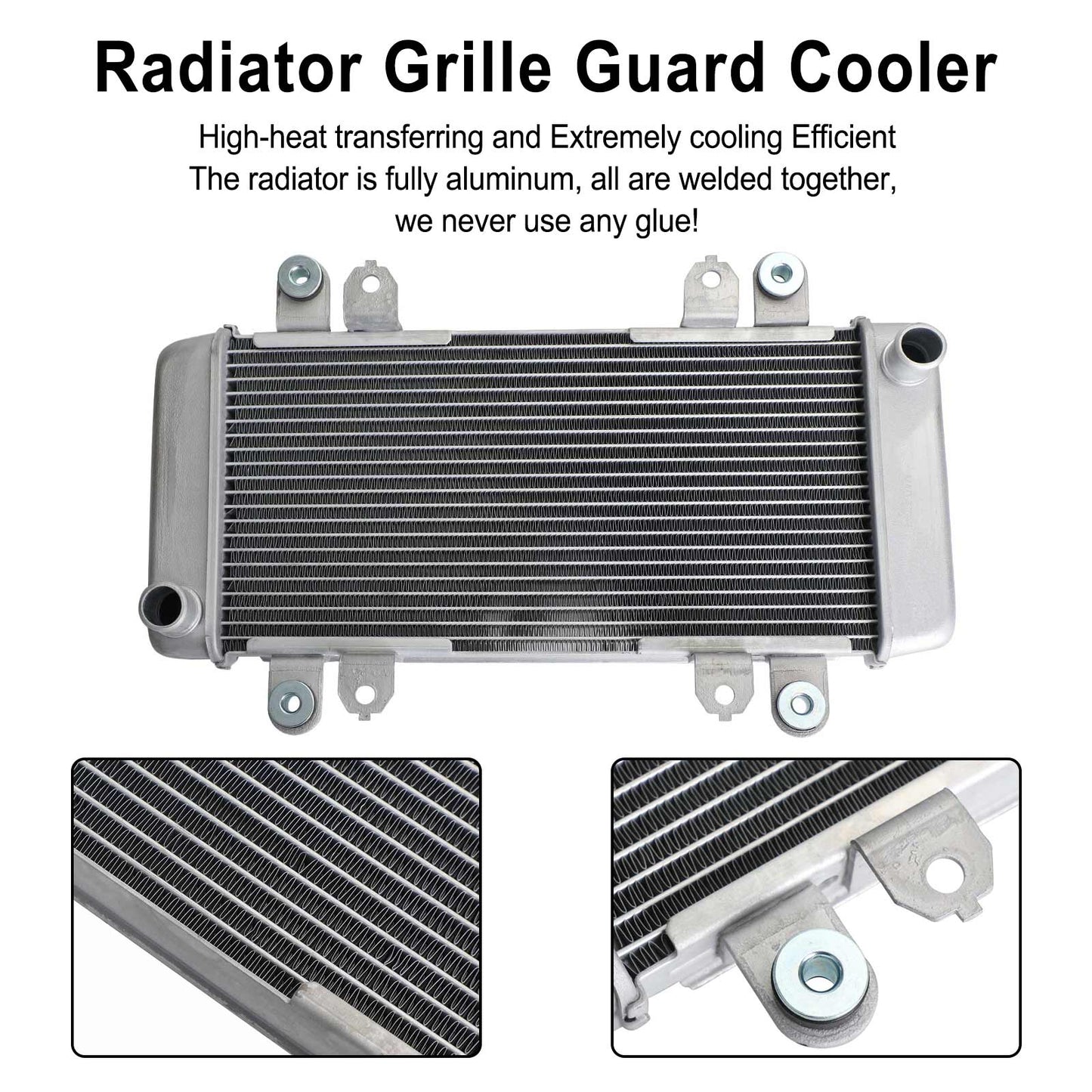 Protection de radiateur pour Kawasaki Ninja 300 EX300 EX 300 2013-2017