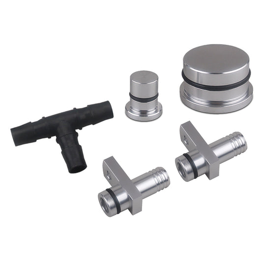 PCV Reroute & Resonator Delete Kit for Duramax Diesel 6.6L LLY LBZ LMM 2004.5-2010