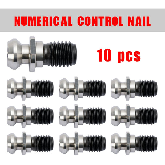 Lot de 10 goujons de retenue de liquide de refroidissement CAT40 45° 0,740" pour Mazak Fadal Silver