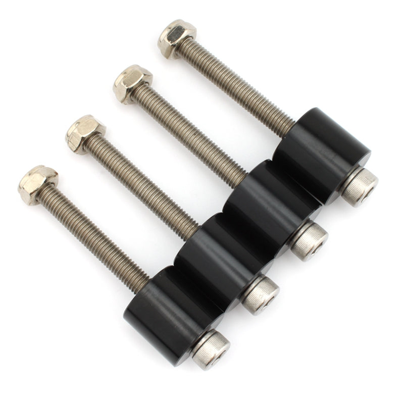 Elevadores de manillar de aluminio compatibles con Suzuki GSX 1300 R Hayabusa GSX-R 1300 99-19