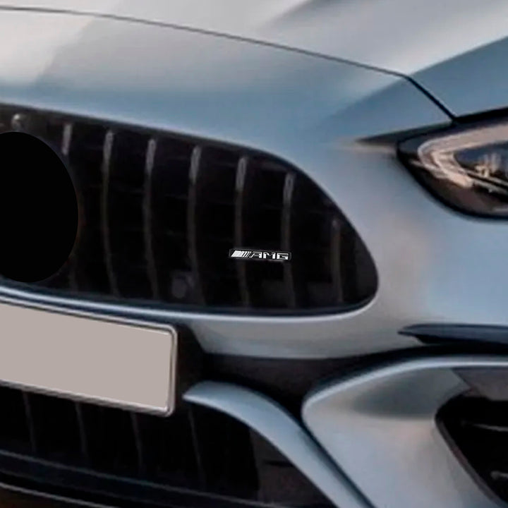 AMG Front Vertical Strip General Mercedes-Benz Grill Decal Emblem Badge Sticker