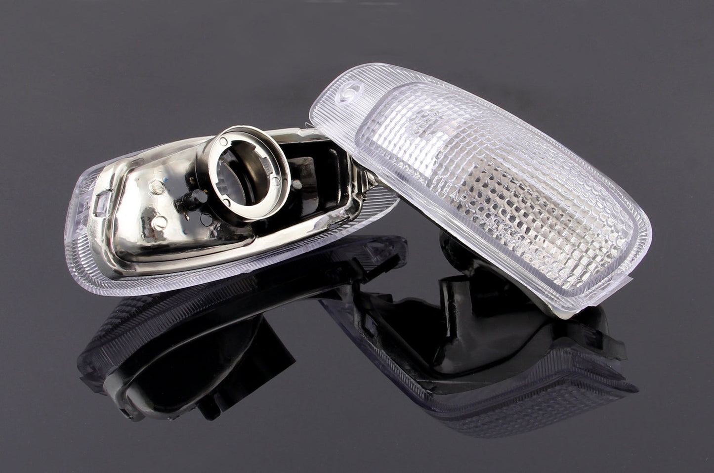 Front Turn Signals Lens For For Kawasaki ZZR600 ZX600E 1994-2004 Clear Assosary