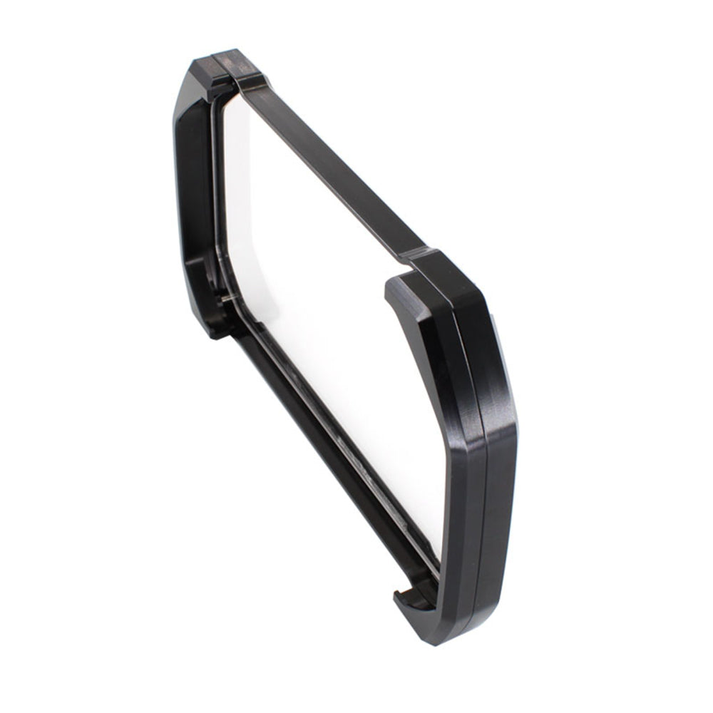 Cubierta protectora de aluminio para velocímetro, color negro, compatible con BMW R1200 Gs 18-20 R1250 Gs 19-20, color rojo