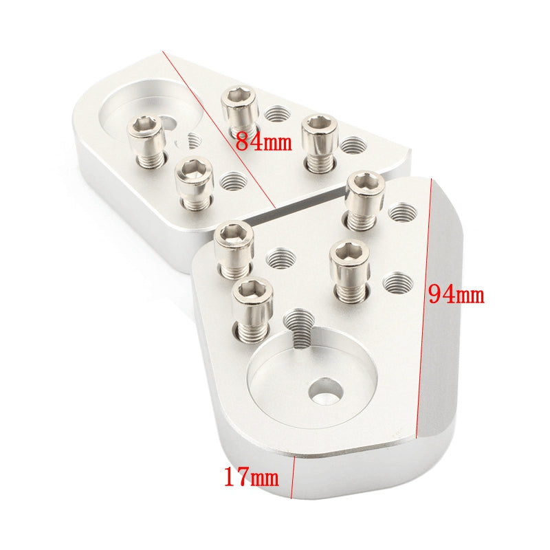 Elevadores de manillar de aluminio de 1 pulgada para BMW R 850 1100 1150 R RT / R 1200 RT 93-13