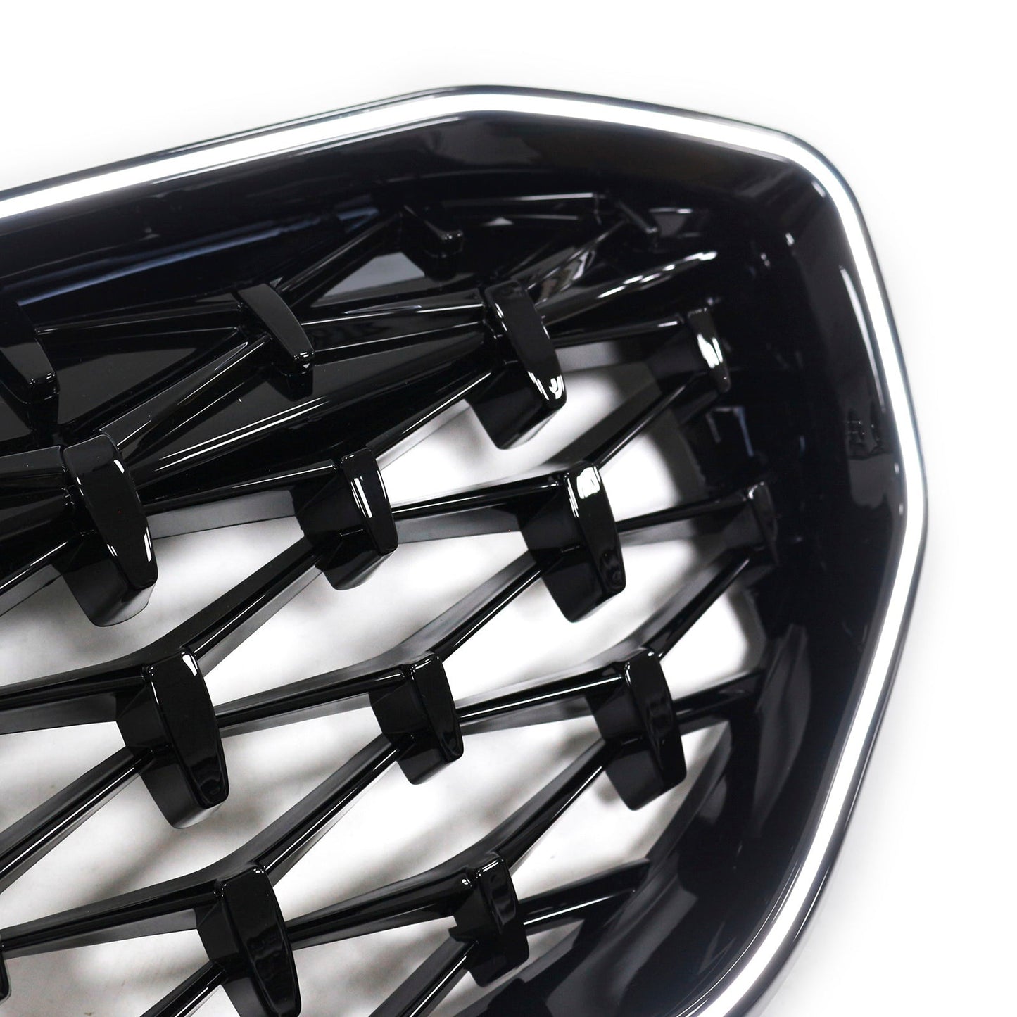 2019-2022 Black Diamond Kidney Grille Grill 51138072085 Fit BMW 3 Series G20