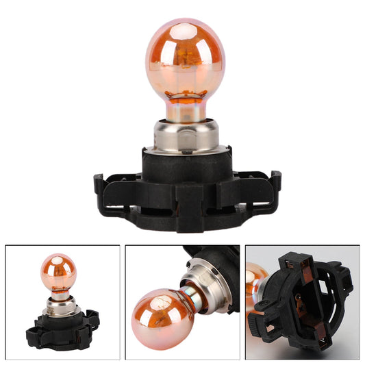 Philips Standard PY24W 12190SV 24W Amber Bulb Turn Signal Daytime Light