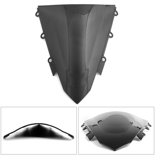 Pare-brise ABS pour moto Honda CBR500R 2016-2018, 1 pièce, noir
