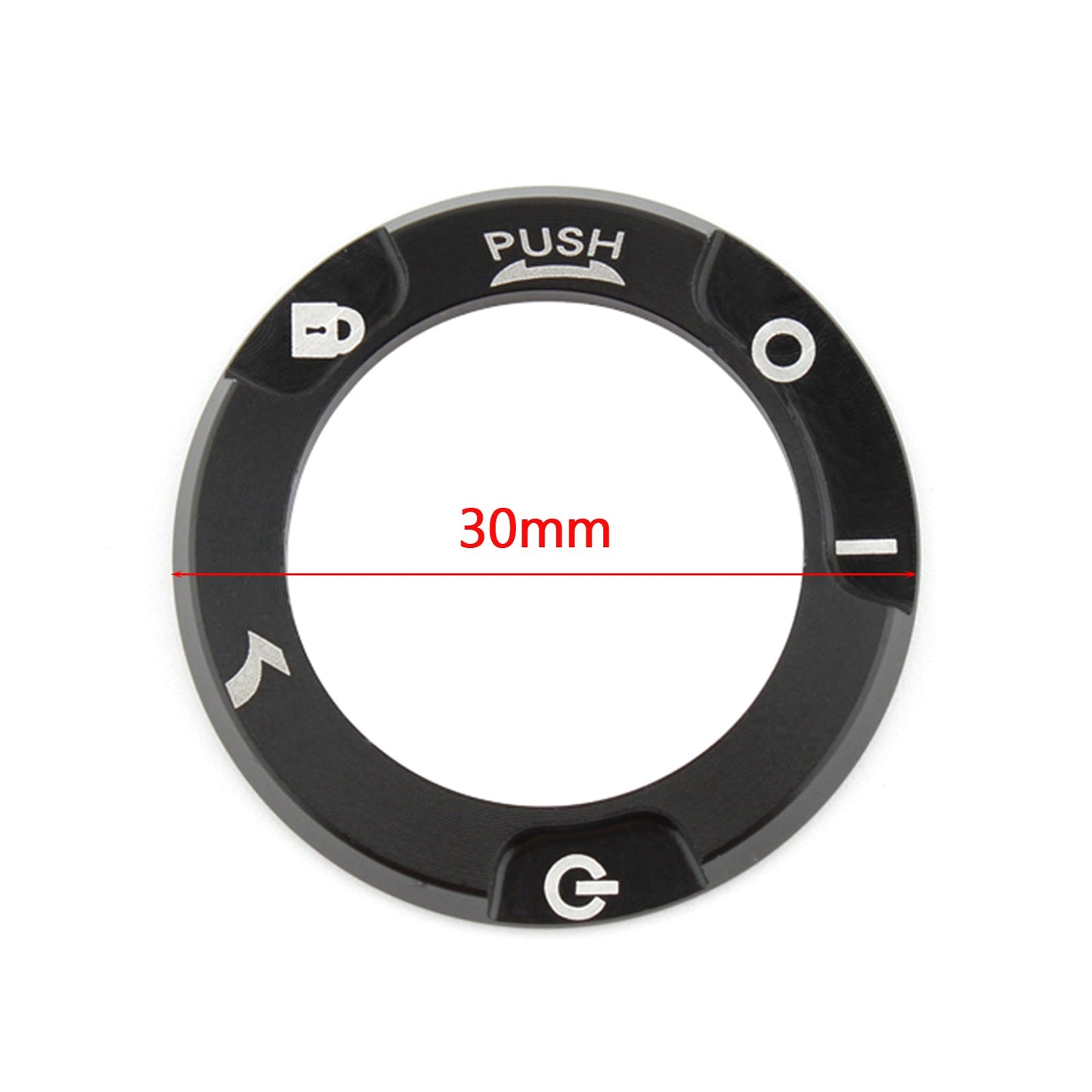 Embellecedor de interruptor de encendido de aluminio para Honda CB125R, CB150R, CT125, Monkey 125, GB350