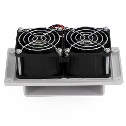 RV Boat Caravan 12V Side Air Cooling Blower Fan Vent Exhaust Ventilation