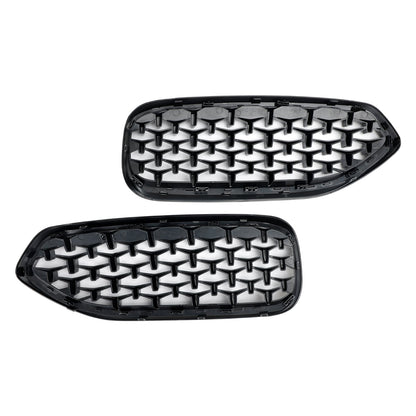 2019-2024 BMW Z4 G29 20I 30I M40I Front Kidney Grill Gloss Black Diamond Grille