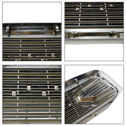 Dodge RAM 1500 2006-08 RAM1500 Chrome Front Bumper Grill Grille