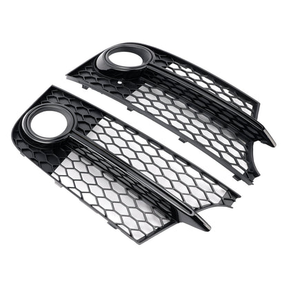 2011-14 Honeycomb Front Bumper Fog Light Grille Fit Audi TT MK2 S-Line TTS