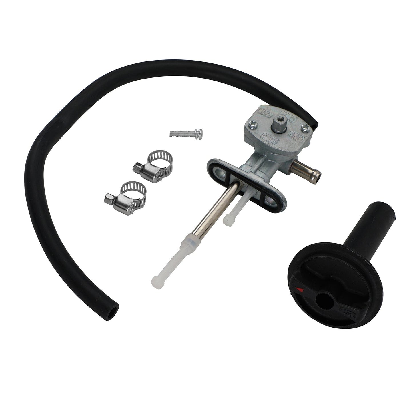 5GH-24500-10-00 Yamaha Kodiak 450 YFM450FA 4x4 03-06 Válvula de combustible, llave de purga y palanca