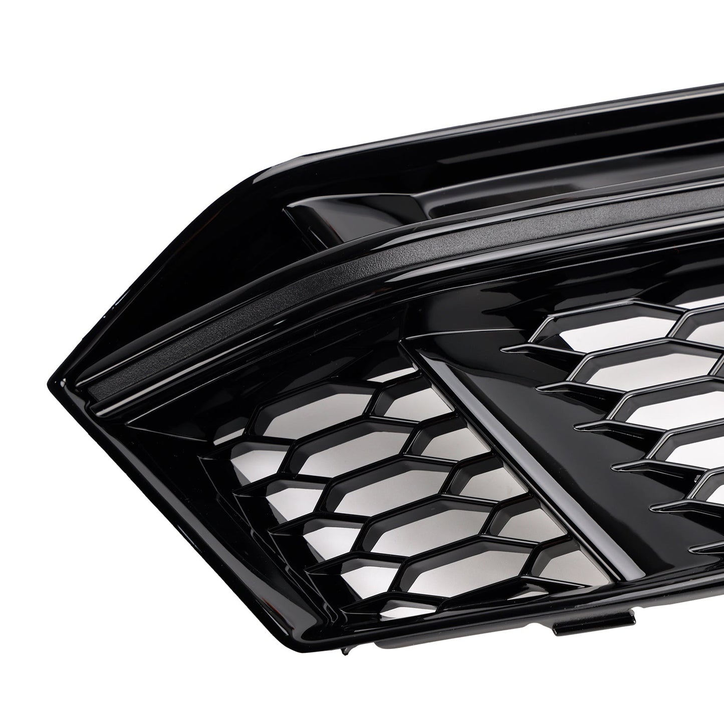 2016-2018 2PCS Fog Light Cover Grille Grill Fit AUDI A4 B9 S-Line S4