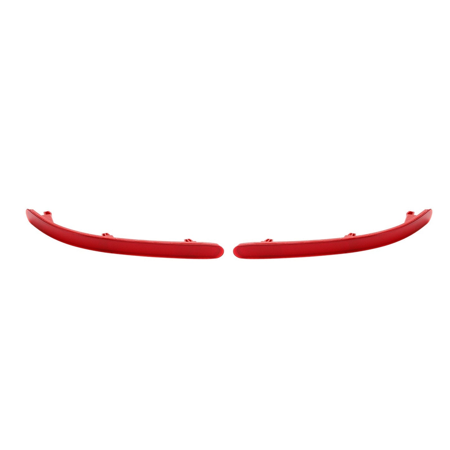 Paire de réflecteurs de pare-chocs arrière gauche et droit pour VW Touareg 7L 2002-2010 avec lentille rouge, sans éclairage 7L6945105A 7L6945106A