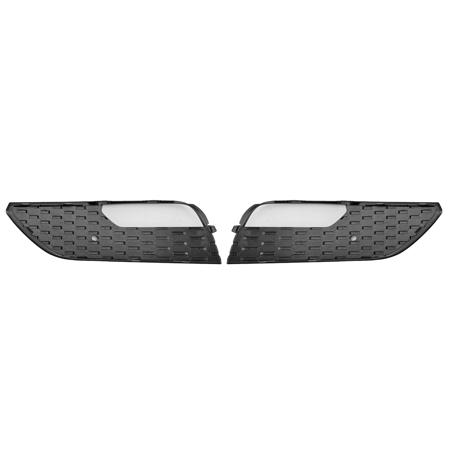 2012-2016 2PCS Front Bumper Fog Light Cover Grille Grill Fit Audi A3