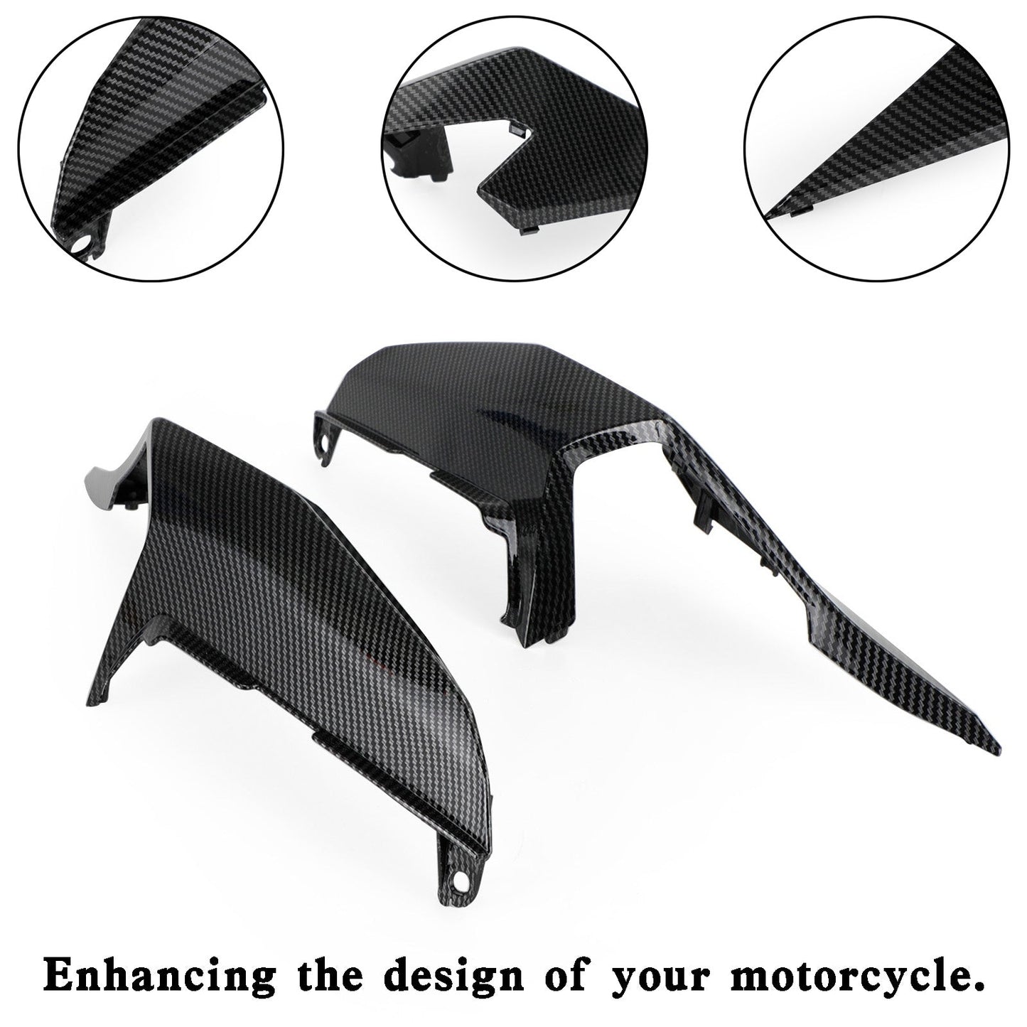 Capot de carénage latéral arrière supérieur pour Honda CBR500R 2019-2021