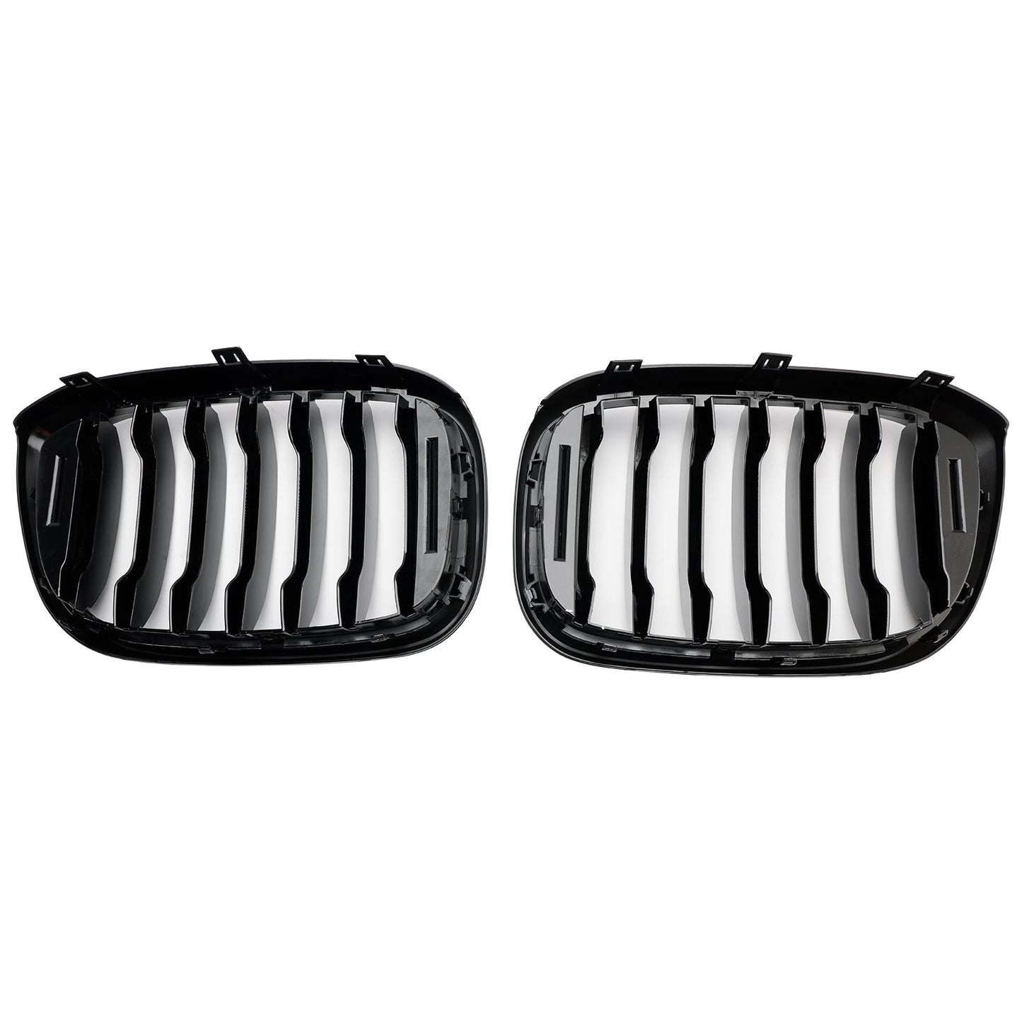 2018-2021 BMW X4 G02 X3 G01 G08 Gloss Black Front Kidney Grille Mesh Grill