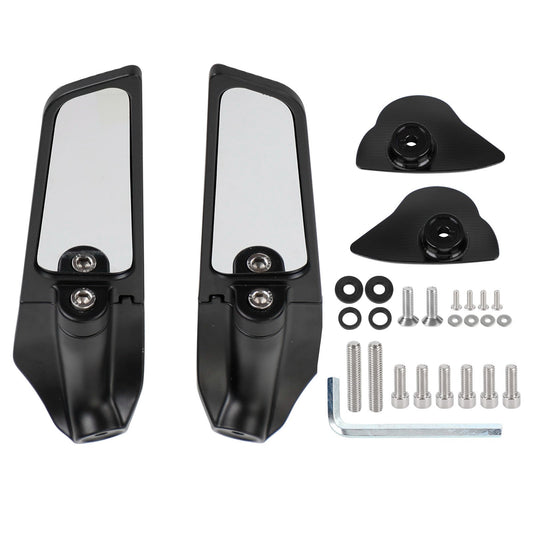 Rétroviseurs latéraux avec aileron et aileron pour Yamaha YZF R6 R7 2017-2022