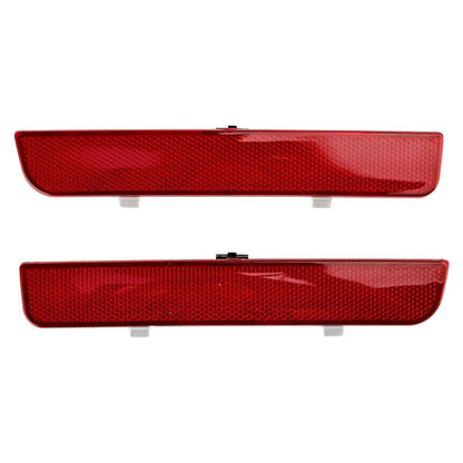 2x Red Rear Bumper Reflector Stop Brake Light LR006348 LR006349 For Range Rover L322 Freelander 2
