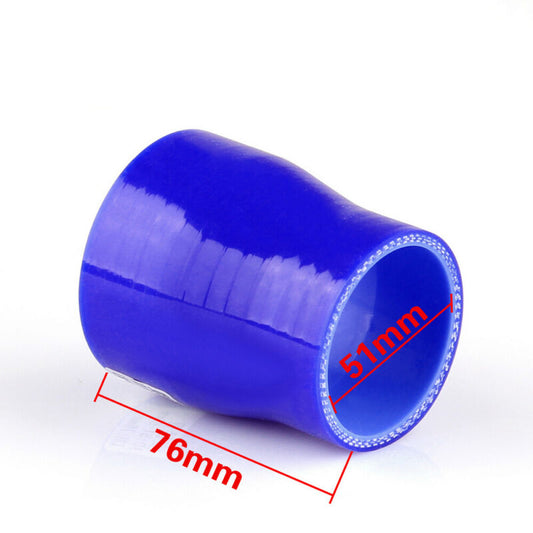 Réducteurs 0 degrés 51/60 mm, coupleur de tuyau en silicone pour refroidisseur intermédiaire, admission turbo
